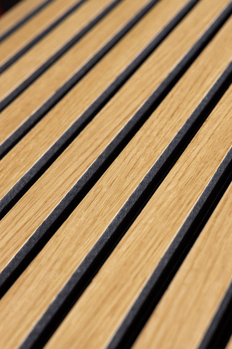 Acoustic panel Oak - Oiled, Close-up