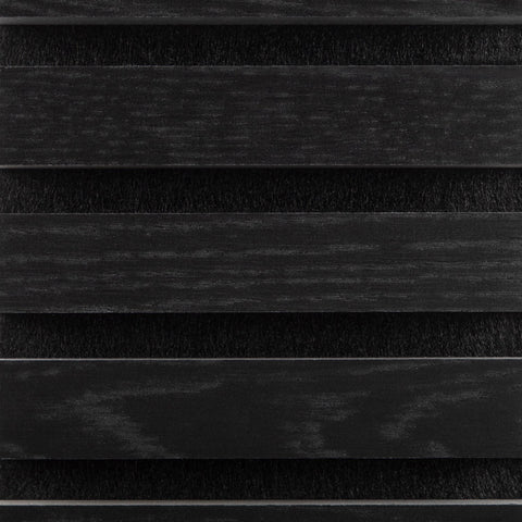 Product sample Acoustic panel Oak - Black lacquered