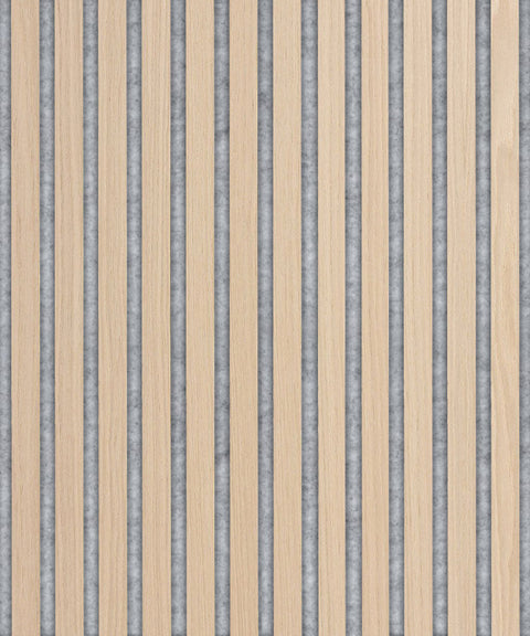 Panel de acústica Roble - lacado blanco